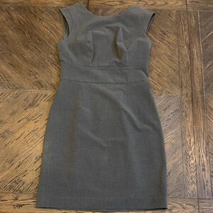 The Limited Gray Cap Sleeve Dress - Size 8P